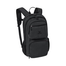 Erima Leisure Backpack Travel Line with Laptop Compartment - 55x30x15cm - black 25 Litres