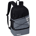 Erima Backpack Six Wings - Multifunctional backpack with double zipper - grey/black