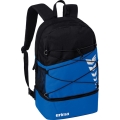 Erima Backpack Six Wings - Multifunctional backpack with double zipper - royal blue/black