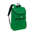 Erima Backpack Team Multifunctional Backpack with Double Zipper emerald green 30x18x45cm