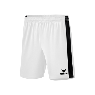 Erima sports shorts Short Retro Star without inner slip white/black boys