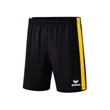 Erima sports shorts Short Retro Star without inner slip black/yellow boys