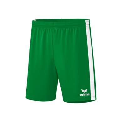 Erima sports shorts Short Retro Star without inner slip emerald green/white boys