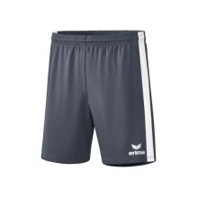 Erima sports shorts Short Retro Star without inner slip grey/white boys