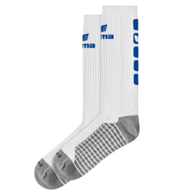 Erima Sportsocke Crew 5-Cubes white/royal blue - 1 pair