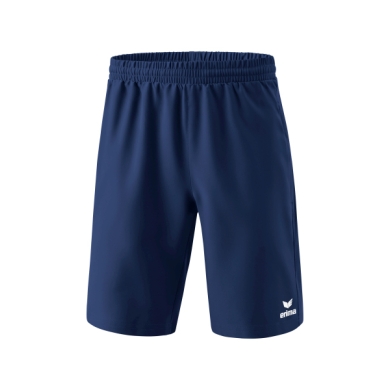 Erima Sport Pants Change Shorts (with inner shorts, stretch inserts) short navy blue Men