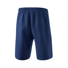 Erima Sport Pants Change Shorts (with inner shorts, stretch inserts) short navy blue Men