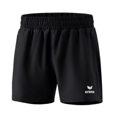 Erima Sport Pants Change Shorts (with inner shorts, stretch inserts) short black Women