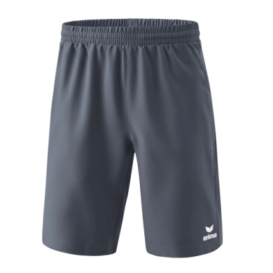 Erima Sport Pants Change Shorts (with inner shorts, stretch inserts) short grey Boys