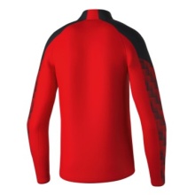 Erima Sport Long Sleeve Shirt Evo Star Training Top (100% recycled Polyester) red/black Children