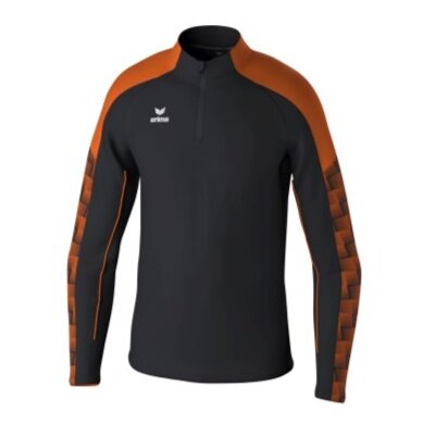 Erima Sport Long Sleeve Shirt Evo Star Training Top (100% recycled Polyester) black/orange Men