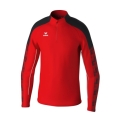 Erima Sport Long Sleeve Shirt Evo Star Training Top (100% recycled Polyester) red/black Men's