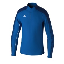 Erima Sport Long Sleeve Shirt Evo Star Training Top (100% recycled Polyester) royal blue/navy blue Men's