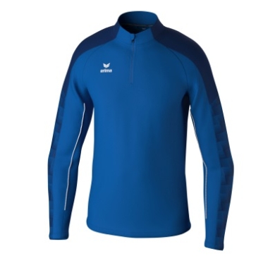 Erima Sport Long Sleeve Shirt Evo Star Training Top (100% recycled Polyester) royal blue/navy blue Men's