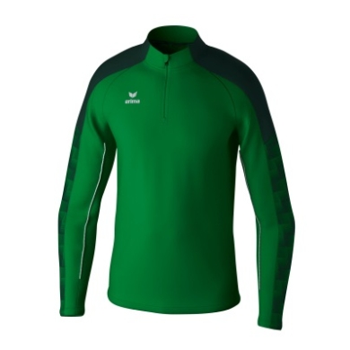 Erima Sport Long Sleeve Shirt Evo Star Training Top (100% recycled Polyester) emerald green/pine Men's