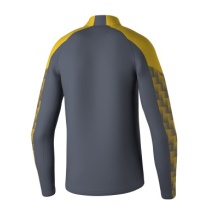 Erima Sport Long Sleeve Shirt Evo Star Training Top (100% recycled Polyester) grey/yellow Men's