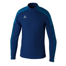 Erima Sport Long Sleeve Shirt Evo Star Training Top (100% recycled Polyester) navy blue/blue Men's