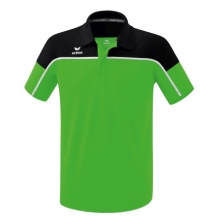 Erima Sport Polo Change (100% recycled Polyester, quick-drying functional material) green/black Men