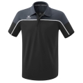 Erima Sport Polo Change (100% recycled Polyester, quick-drying functional material) black/grey Men