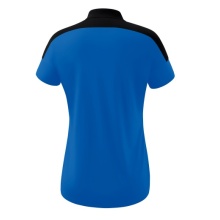 Erima Sport Polo Change (100% recycled Polyester, quick-drying functional material) royal blue/black Women