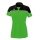 Erima Sport Polo Change (100% recycled Polyester, quick-drying functional material) green/black Women