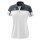 Erima Sport Polo Change (100% recycled Polyester, fast-drying functional material) white/dark grey Women