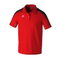 Erima Sport Polo Evo Star (100% recycled Polyester) red/black Men's