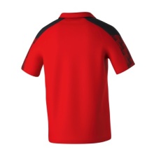 Erima Sport Polo Evo Star (100% recycled Polyester) red/black Men's