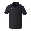 Erima Sport Polo Evo Star (100% recycled Polyester) black/purple men's