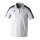 Erima Sport Polo Evo Star (100% recycled Polyester) white/black Men's