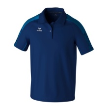 Erima Sport Polo Evo Star (100% recycled Polyester) navy blue/blue Men's