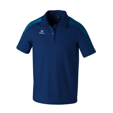 Erima Sport Polo Evo Star (100% recycled Polyester) navy blue/blue Men's