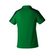 Erima Sport Polo Evo Star (100% recycled Polyester) emerald green/pine Ladies