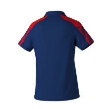 Erima Sport Polo Evo Star (100% recycled Polyester) navy blue/red Ladies