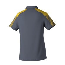 Erima Sport Polo Evo Star (100% recycled Polyester) grey/yellow Ladies