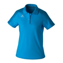 Erima Sport Polo Evo Star (100% recycled Polyester) curacao blue Ladies