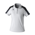 Erima Sport Polo Evo Star (100% recycled Polyester) white/black ladies