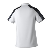 Erima Sport Polo Evo Star (100% recycled Polyester) white/black ladies