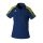 Erima Sport Polo Evo Star (100% recycled Polyester) navy blue/lime green Ladies