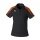 Erima Sport Polo Evo Star (100% recycled Polyester) black/orange ladies