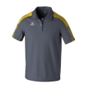 Erima Sport Polo Evo Star (100% recycled Polyester) grey/yellow Men's