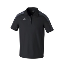 Erima Sport Polo Evo Star (100% recycled Polyester) black/grey Men