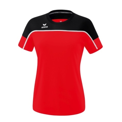 Erima Sport-Shirt Change (100% rec. Polyester, lightweight, quick-drying) red/black Women