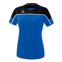 Erima Sport-Shirt Change (100% rec. Polyester, lightweight, quick-drying) royal blue/black Women