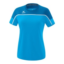 Erima Sport-Shirt Change (100% recycled Polyester, lightweight, quick-drying) curacao blue Women