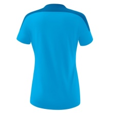 Erima Sport-Shirt Change (100% recycled Polyester, lightweight, quick-drying) curacao blue Women