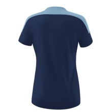 Erima Sport-Shirt Change (100% rec. Polyester, lightweight, quick-drying) navy blue/denim blue Women