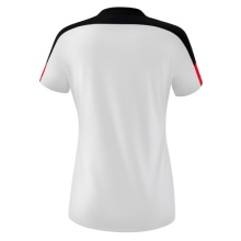 Erima Sport-Shirt Change (100% recycled Polyester, light, quick-drying) white/black/red Women