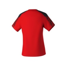 Erima Sport Shirt Evo Star (100% recycled polyester, lightweight) red/black Ladies