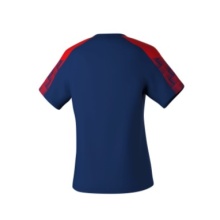 Erima Sport Shirt Evo Star (100% recycled polyester, lightweight) navy blue/red Ladies